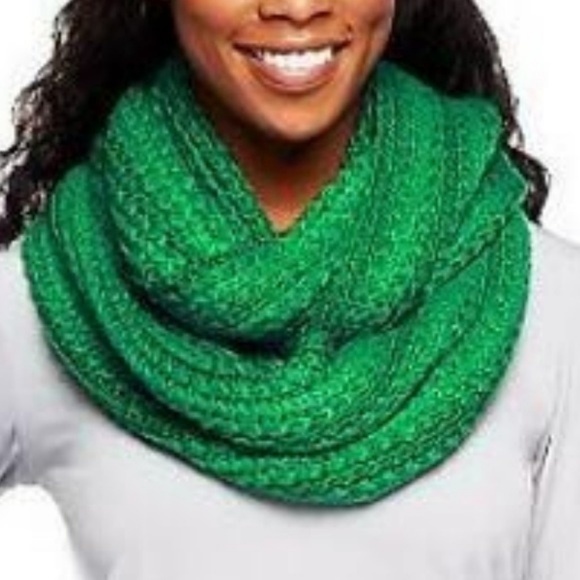 Isaac Mizrahi Accessories - Isaac Mizrahi Live! Multi-Textured Eternity Scarf  9260